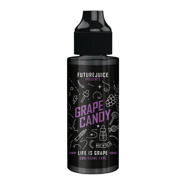 Grape Candy E-Liquid Shortfill By Future Juice 100ml - Vapestore Direct