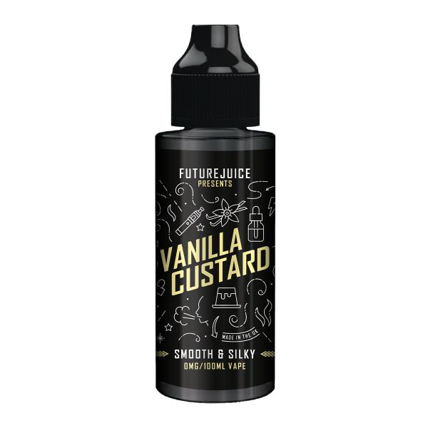 Vanilla Custard E-Liquid Shortfill By Future Juice 100ml - Vapestore Direct