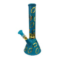 30cm LOUD Electro Coated / Sand Blasted Glass Waterpipe - GB1017 - Vapestore Direct