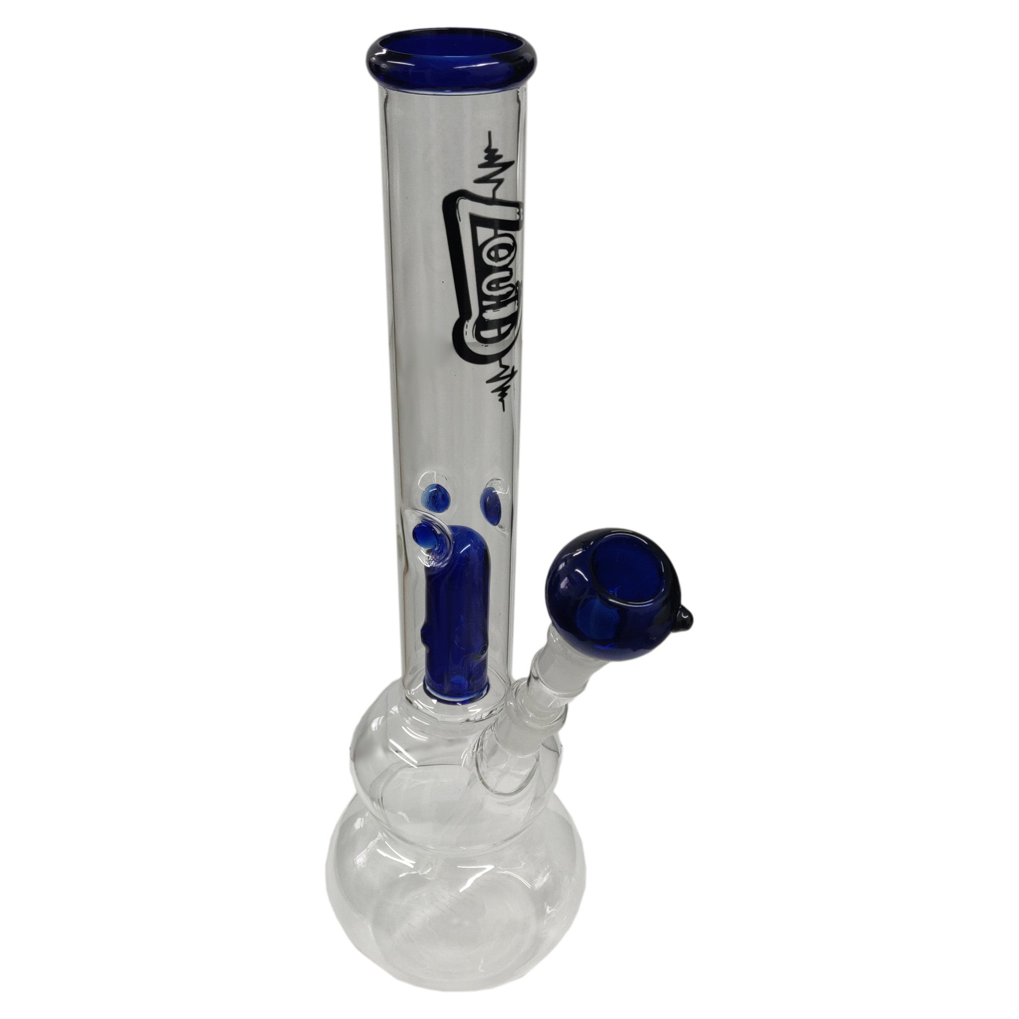 33cm LOUD Glass Percolator Ice Waterpipe - GB15 - Vapestore Direct