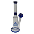26cm Glass Waterpipe With Showerhead Dome - GB4505 - Vapestore Direct