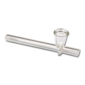 Extra Slim Glass U Bowl Pipe - Vapestore Direct