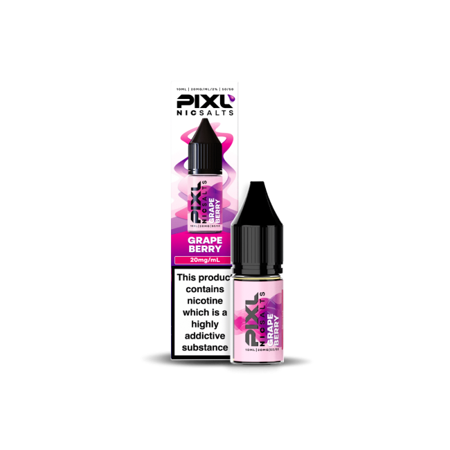 Grape Berry E-Liquid Nicotine Salt By Pixl 10ml - Vapestore Direct