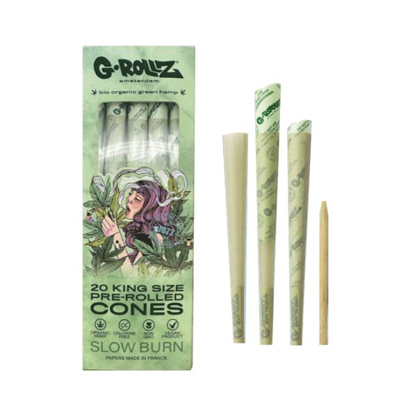 G.Rollz Pre-Rolled King Size Cones "Colossal Dream" - Vapestore Direct