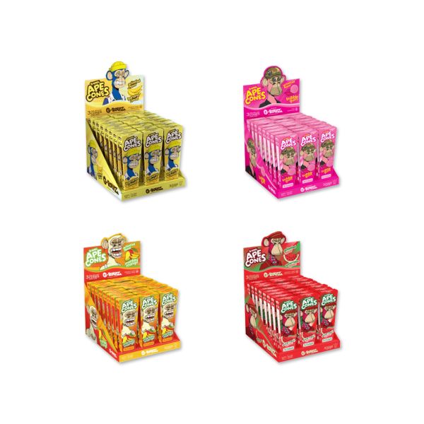 G.Rollz  Pre-Rolled Ape Cones Squeeze Activated Flavour - Vapestore Direct