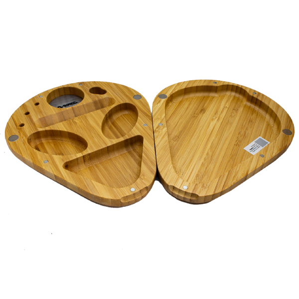 G.Rollz Bamboo Alien Rolling Tray + Storage Box - Vapestore Direct