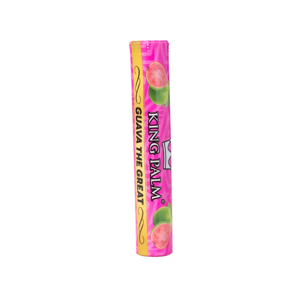 King Palm Terpene Infused Guava The Great Flavoured Mini Roll Single - Vapestore Direct