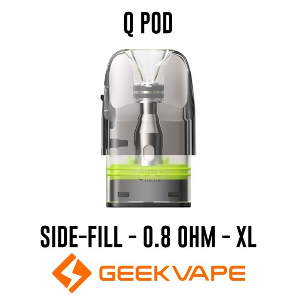 Geek Vape Q Series Side Fill  Replacement Pods - Vapestore Direct
