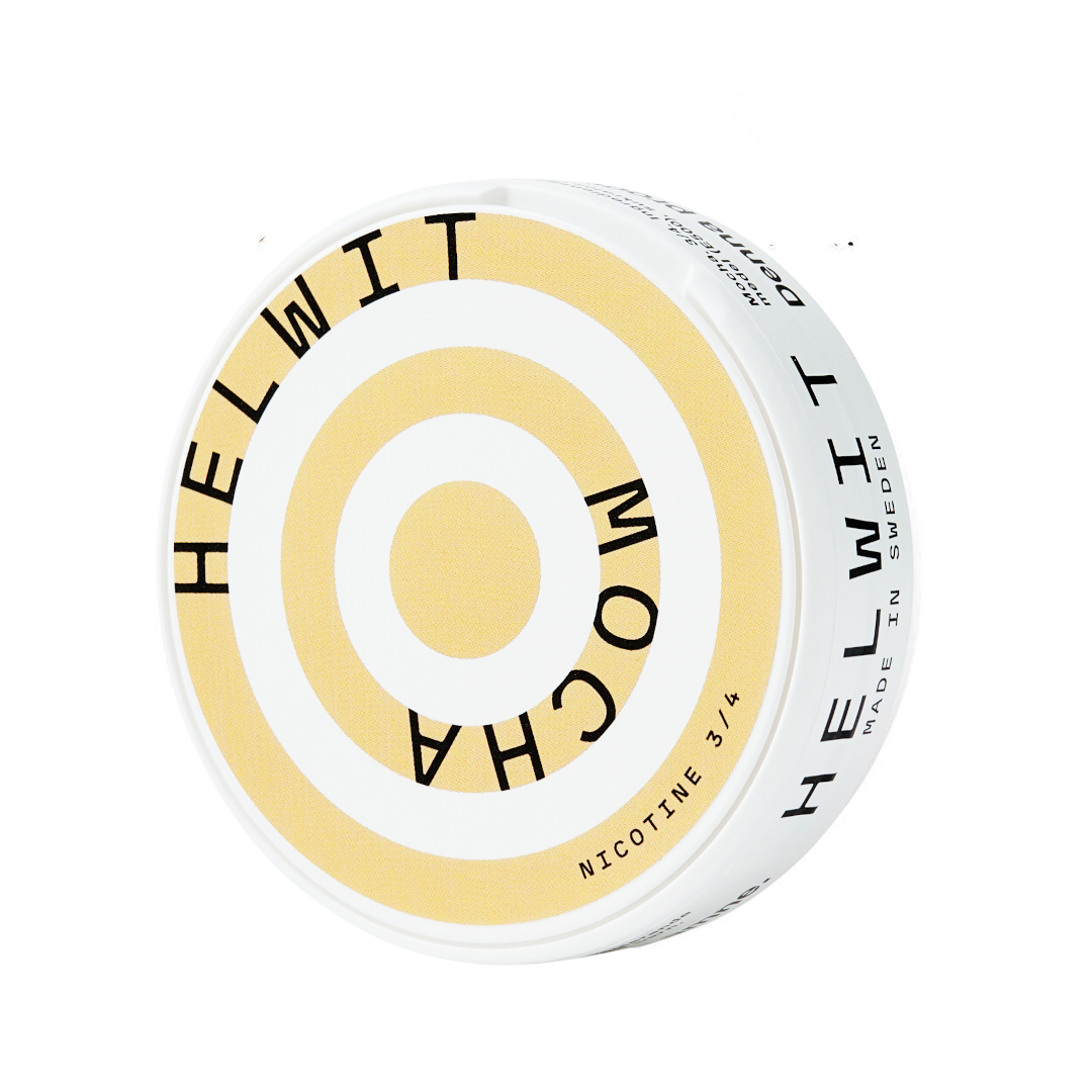 Helwit Mocha Nic Pouches 9mg - Vapestore Direct