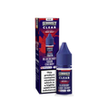 Blueberry Sour Cherry Seriously Clear Seriously Clear E-Liquid Nicotine Salt By Crystal Clear x Doozy 10ml