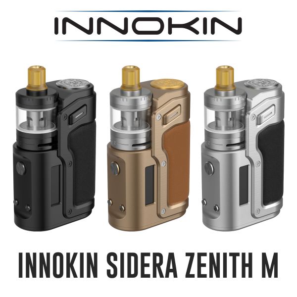 Innokin Sidera Zenith M Side By Side Kit - Evolv DNA60C Chip - Vapestore Direct