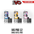 IVG Pro 12 2ml+10ml Refill Pods - Vapestore Direct