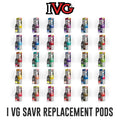 IVG SAVR Replacement Pre-Filled Pods 20mg - Vapestore Direct
