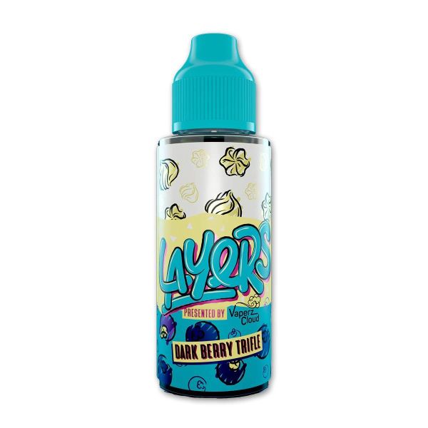 Layers Dark Berry Trifle E-Liquid Shortfill By Vaperz Cloud 100ml - Vapestore Direct