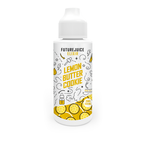 Lemon Butter Cookie E-Liquid Shortfill By Future Juice 100ml - Vapestore Direct