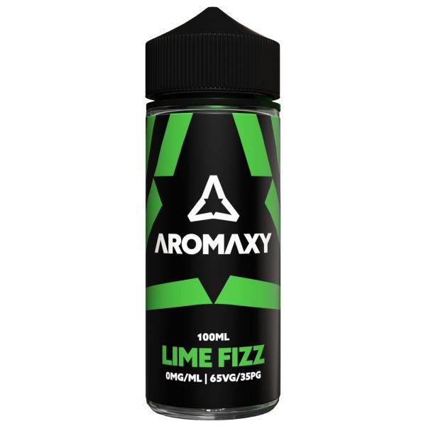 Lime Fizz E-Liquid Shortfill By Aromaxy 100ml - Vapestore Direct