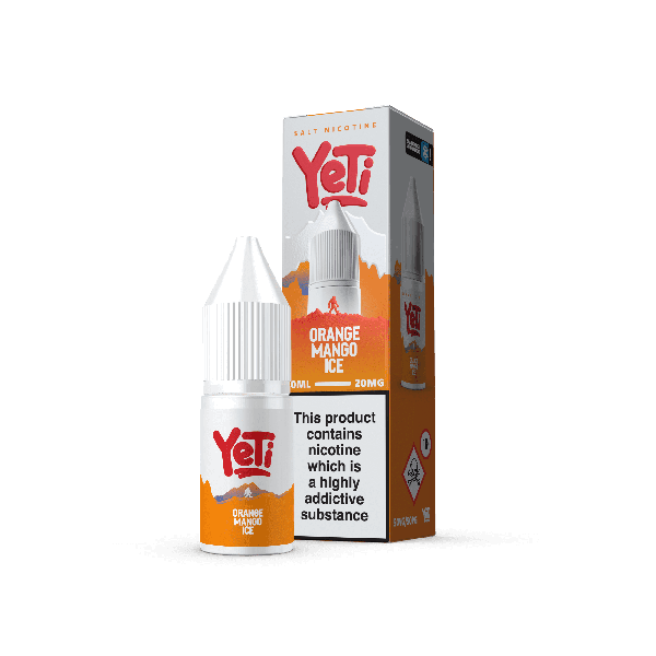 Orange Mango Ice SUMMIT Series E-Liquid Nicotine Salt By Yeti 10ml - Vapestore Direct
