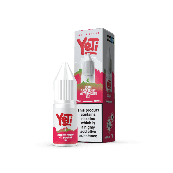 Sour Raspberry Watermelon Ice SUMMIT Series E-Liquid Nicotine Salt By Yeti 10ml - Vapestore Direct