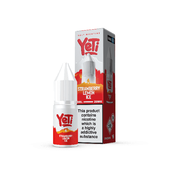Strawberry Lemon Ice SUMMIT Series E-Liquid Nicotine Salt By Yeti 10ml - Vapestore Direct