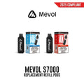 Mevol S7000 Replacement Refill Pods 20mg - Vapestore Direct