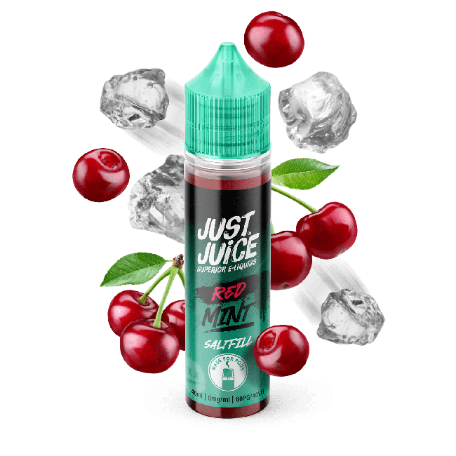 Red Mint E-Liquid Bar Shortfill By Just Juice 40ml - Vapestore Direct