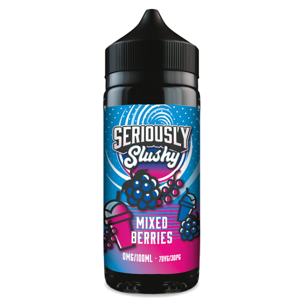 Mixed Berries Seriously Slushy E-Liquid Shortfill By Doozy Vape 100ml - Vapestore Direct