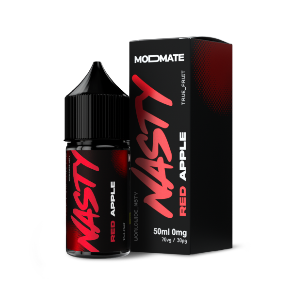 Red Apple MODMATE E-Liquid Shortfill By Nasty Juice 50ml - Vapestore Direct