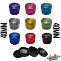 40mm Loud Magnetic Metal CNC Grinder - Vapestore Direct