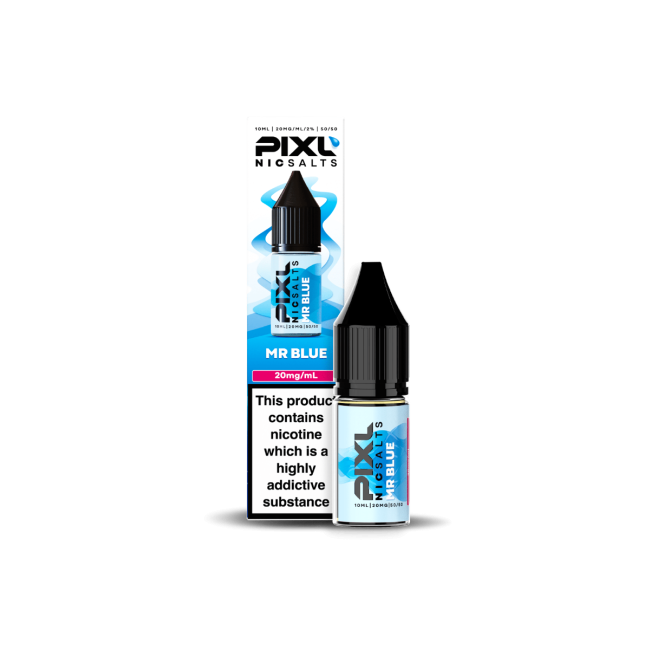 Mr Blue E-Liquid Nicotine Salt By Pixl 10ml - Vapestore Direct