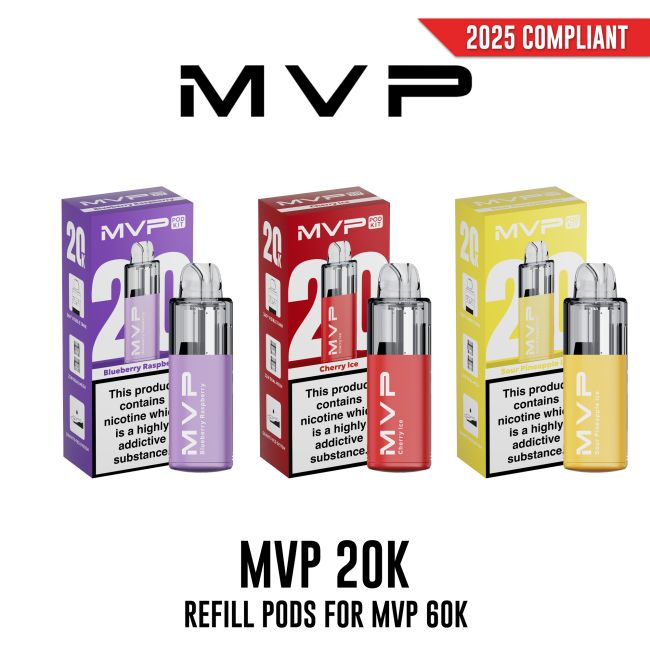 Innokin MVP 60K Replacement E-Liquid Pods - Vapestore Direct