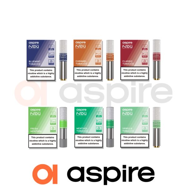 Aspire Nexi One Cigalike Replacement Flavour Pods 20mg - Vapestore Direct