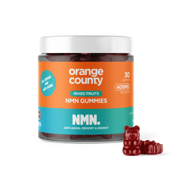 Orange County NMN Anti-Ageing, Memory & Energy Gummies - Vapestore Direct