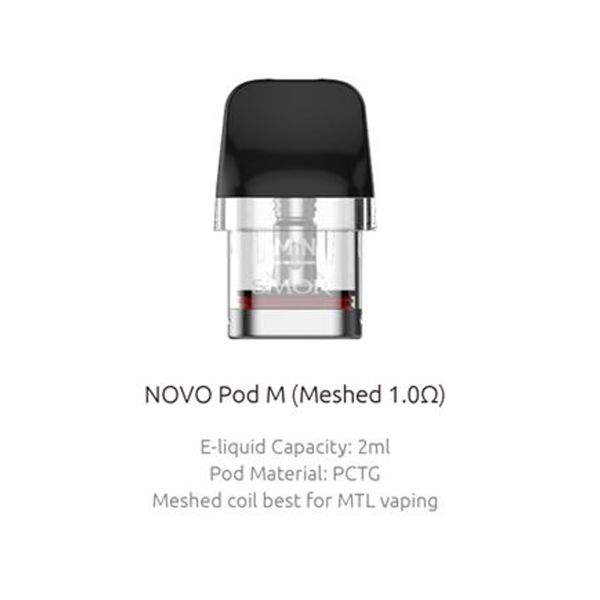 SMOK Novo Pod M Replacement Pods - Vapestore Direct