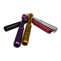 8cm Metal One Hit Pipe / Snuff Tube - Vapestore Direct