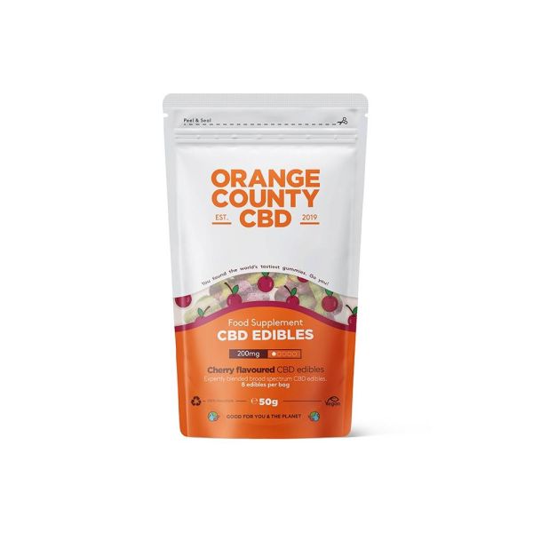 Gummy Cherries CBD Gummies By Orange County - Vapestore Direct