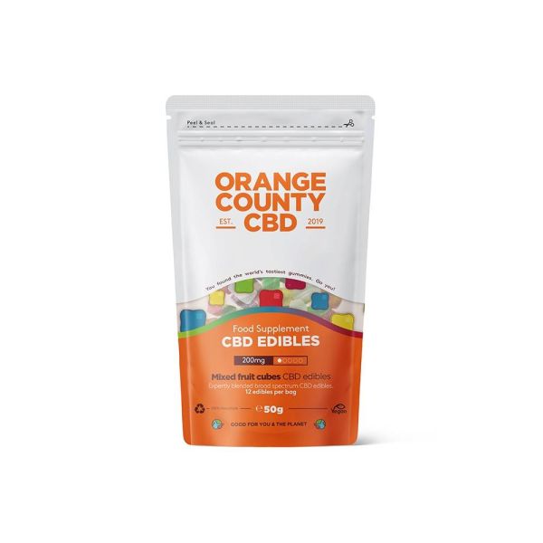 Gummy Cubes CBD Gummies By Orange County - Vapestore Direct