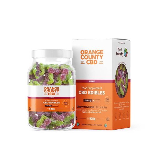 Gummy Cherries CBD Gummies By Orange County - Vapestore Direct