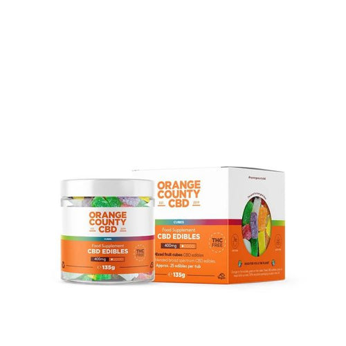 Gummy Cubes CBD Gummies By Orange County - Vapestore Direct