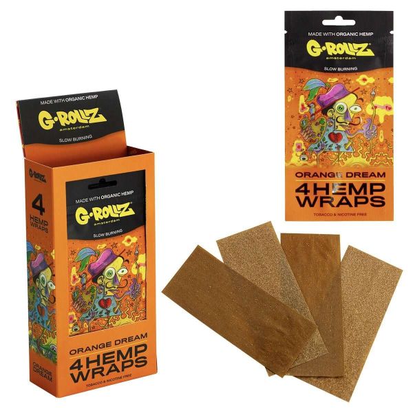 G.Rollz Loose Hemp Blunt Wraps - Vapestore Direct