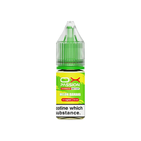 Melon Banana OX Passion Nicotine Salt E-Liquid By OXVA 10ml - Vapestore Direct