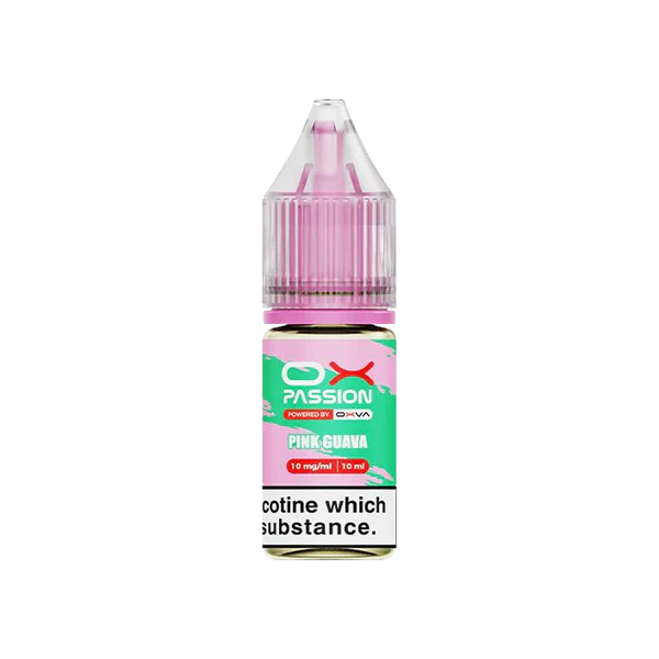 Pink Guava OX Passion Nicotine Salt E-Liquid By OXVA 10ml - Vapestore Direct