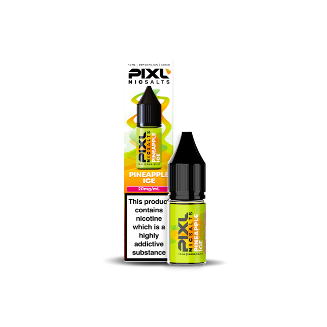 Pineapple Ice E-Liquid Nicotine Salt By Pixl 10ml - Vapestore Direct