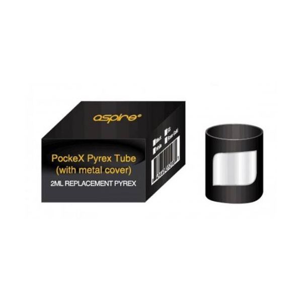 Aspire Pockex Replacement Sleeve & Glass - Vapestore Direct