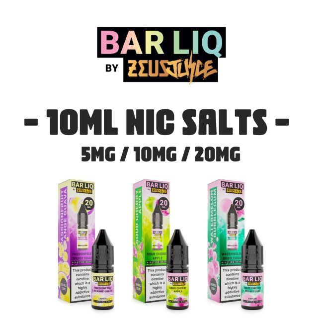 Zeus Juice Nicotine Salt E-Liquid