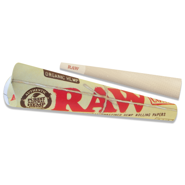 Raw Organic 1.25 Cones - 6pk - Vapestore Direct