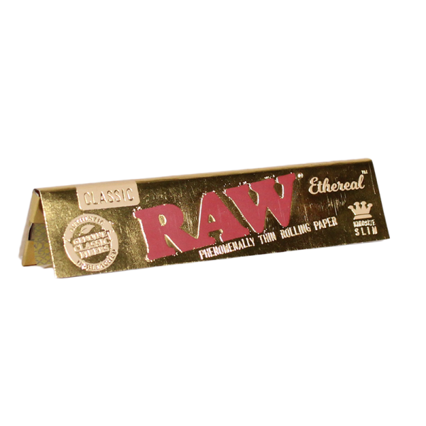 Raw Ethereal King Size Slim Papers - Vapestore Direct