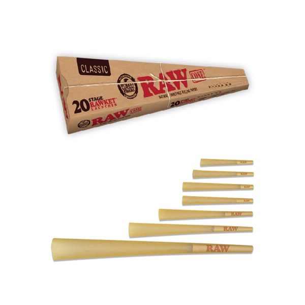 Raw 20 Stage RawKet Cone Kit - Vapestore Direct