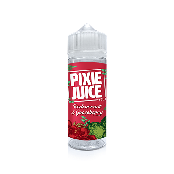 Redcurrant & Gooseberry E-Liquid Shortfill By Pixie Juice Vol.2 100ml - Vapestore Direct