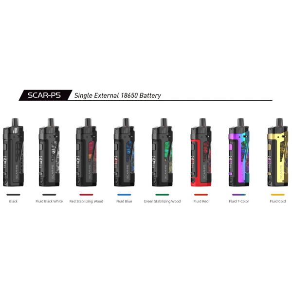 SMOK Scar P5 Pod Kit - Vapestore Direct