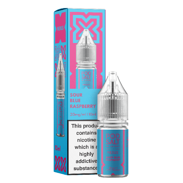 Sour Blue Raspberry NEXUS E-Liquid Nicotine Salt By Pod Salt 10ml - Vapestore Direct